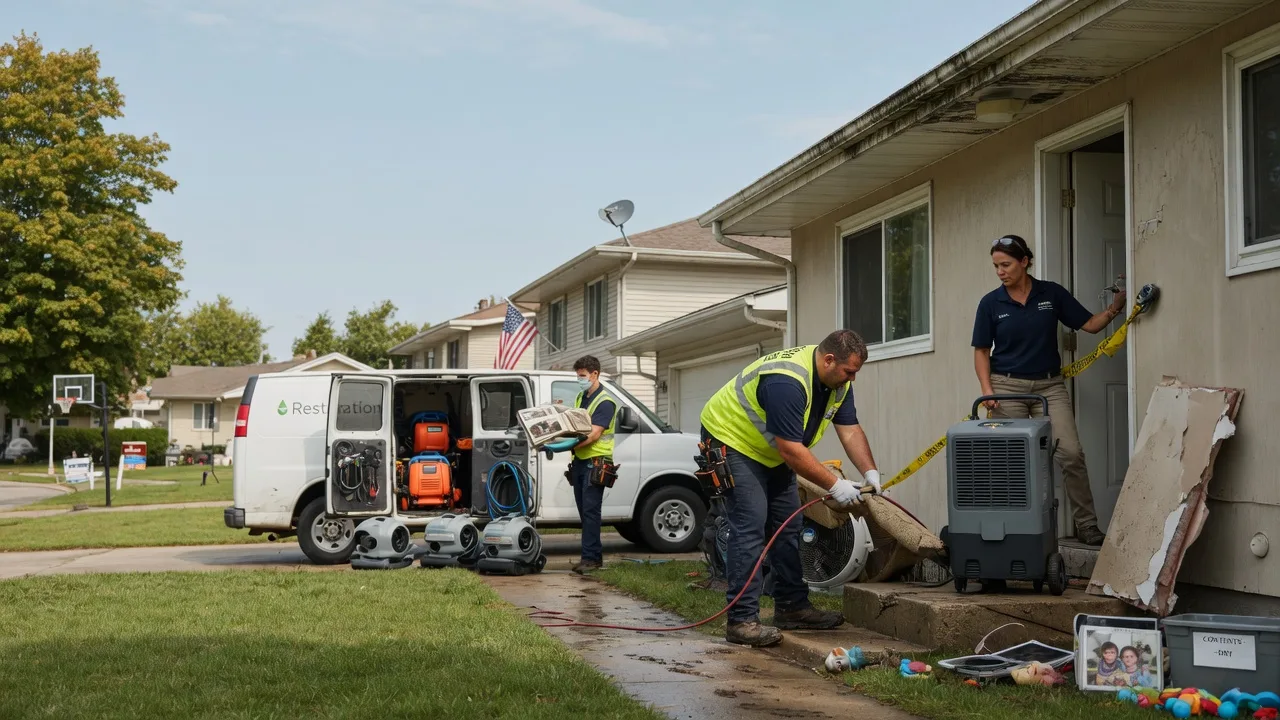 Water Damage Restoration in Moline, KS near me